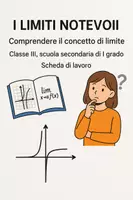 anteprima - Esercizi - Comprendere il concetto di limite notevole: esercizi - Pagina di copertina