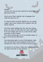 Vorschau - Fördermaterial/Inklusion - Lese-Mal Aufträge - Halloween: Satzformat - Seite 1