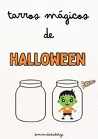 Vista previa - Tarjetas / Manipulativos - Tarros mágicos de Halloween - Portada