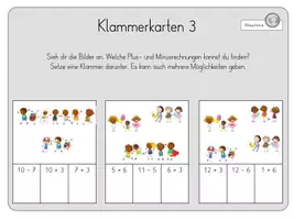 Vorschau - Arbeitsblätter - Osterpaket Addition und Subtraktion ZR 20 - Seite 3