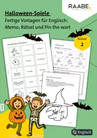 Vorschau - Spiele - Halloweenspiele für den Englischunterricht - Deckblatt