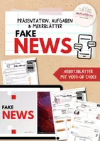 Vorschau - Arbeitsblätter - Fake News auf Social Media: Materialpaket Informatik - Deckblatt