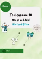 Vorschau - Arbeitsblätter - ZR 10 - Menge und Zahl | Mathematik Klasse 1 - Deckblatt