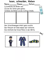 Vorschau - Unterrichtsreihen - Materialpaket - Lesen Polizei - DaZ/DaF, Deutsch, Sachunterricht - Seite 2