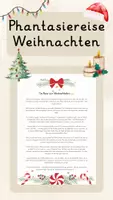 Vorschau - Text - Phantasiereise für Weihnachten - Deckblatt