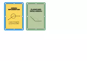 anteprima - Esercizi - Flashcard tipi di angoli - Pagina 1