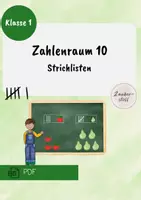 Vorschau - Arbeitsblätter - ZR 10 - Strichlisten | Mathematik Klasse 1 - Deckblatt