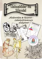 Vorschau - Arbeitsblätter - Heidenröslein: Liebeslyrik kontrovers analysieren - Deckblatt