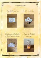 Vorschau - Mal- und Bastelvorlagen - Windlicht Schneekugel Winter Weihnachten Weihnachtsgeschenk - Seite 2