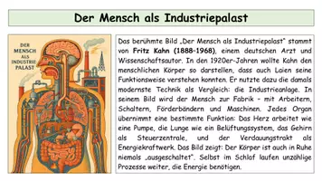 Vorschau - Stundenentwürfe - Energieumsatz des Menschen - Grundumsatz / Leistungsumsatz: Kreative Biologie-Unterrichtsstunde mit Lösungen - Seite 1