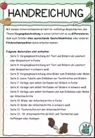 Vorschau - Arbeitsblätter - Vorgangsbeschreibung "Ich koche eine Gemüsesuppe" Mehrfach differenziert - DaZ / Deutsch - Seite 1
