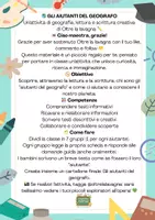 anteprima - Flashcard - GLI AIUTANTI DEL GEOGRAFO - attività di gruppo - Pagina di copertina
