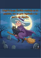Vista previa - Tarjetas / Manipulativos - Cuento de Halloween rimado para 1.º ciclo. - página 3