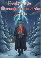 Vista previa - Tarjetas / Manipulativos - Cuento clásico adaptado "Frankenstein" para 2.º ciclo de Primaria. - Portada