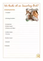 Vorschau - Arbeitsblätter - Lebensmittelgruppen - Brot - Deckblatt