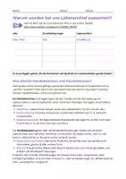 Vorschau - Arbeitsblätter - Lebensmittelverschwendung, Handelsklassen und EU-Normen - Deckblatt