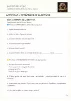 Vista previa - Hojas de trabajo - La Voz del Foro. Cuaderno de actividades 5. - página 3