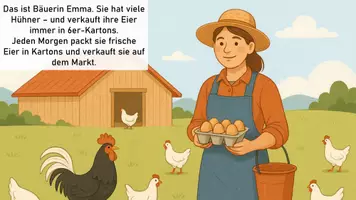 Vorschau - Arbeitsblätter - 6er Reihe / Einmaleins mit 6 / Einführung - Seite 1