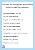 Voorbeeld - Bijvoeglijk naamwoord (groep 5-7) - Pagina 2