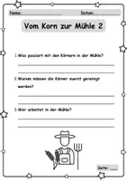 Vorschau - Unterrichtsreihen - Getreide - Vom Korn zum Brot - Sachtexte & Fragen - Seite 2