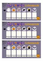 Vorschau - Arbeitsblätter - Halloween Escape Game escape room Deutsch und Mathe - Seite 2