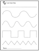 Aperçu - Préparation de séance / Séance complète - Tracing Lines and Shapes for Preschool Handwriting - Page 2