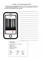 Vorschau - Arbeitsblätter - AB Angst - körperliche Reaktionen - Deckblatt
