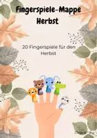 Vorschau - Bildkarten - Fingerspiele Mappe Herbst - Deckblatt
