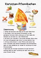 Vorschau - Mal- und Bastelvorlagen - Rezept mit Bildern für Karotten-Pfannkuchen 3. bis 6. Klasse - Seite 3
