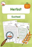 Vorschau - Spiele - Suchsel Herbst - Deckblatt