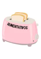 Vista previa - Tarjetas / Manipulativos - TOSTADORAS: Aumentativos y diminutivos - página 2