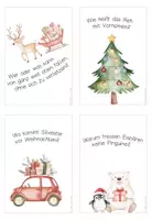 Vorschau - Aufgabenkarten - Adventskalender - Scherz- und Rätselfragen 1 - Seite 1