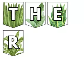 Vorschau - Mal- und Bastelvorlagen - Lets grow together - Türdeko Klassenzimmer - Seite 3