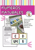Vista previa - Unidades / Secuencias / Situaciones de Aprendizaje - Matemáticas: Números naturales y operaciones - Portada
