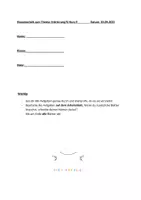 Vorschau - Klassenarbeiten - Klassenarbeit zum Thema Erörterung G-Kurs (1)-3 - Deckblatt