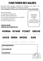 Vorschau - Arbeitsblätter - Waldmappe - Seite 2