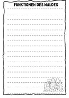 Vorschau - Arbeitsblätter - Waldmappe - Seite 3