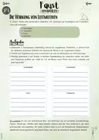 Vorschau - Arbeitsblätter - Faust I von Goethe: „Die Wirkung von Leitmotiven“ – Symbolik in Goethes Faust entdecken! (11. & 12. Klasse | Deutsch | Abitur | Oberstufe | Drama) - Seite 1