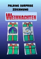 Vorschau - Mal- und Bastelvorlagen - Weihnachten basteln - Faltkarte Weihnachten - Folding surprise - Deckblatt