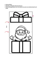 Vorschau - Mal- und Bastelvorlagen - Weihnachten basteln - Faltkarte Weihnachten - Folding surprise - Seite 2