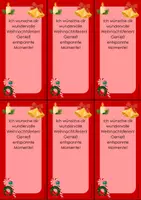 Vorschau - Bildkarten - Feriengruß weihnachtlich - Seite 1