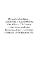 Vorschau - Klassenarbeiten - Deutsch Abitur 2026 – Lektürehilfen & Klausurtraining | Heimsuchung · Der zerbrochene Krug · Woyzeck · Faust I - Seite 2