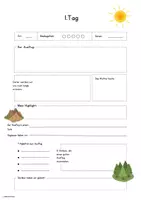 Vorschau - Anderer Materialtyp - Tagebuch für die Projekttage/Projektwoche - Seite 1