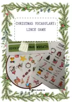 Vista previa - Juegos / Gamificación - Christmas vocabulary LINCE - Portada