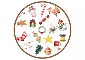 Vista previa - Juegos / Gamificación - Christmas vocabulary LINCE - página 1