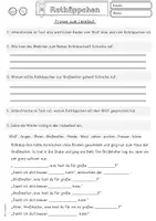 Vorschau - Arbeitsblätter - Märchen Lesetext mit Fragen Rotkäppchen Klasse 4, 5, 6, 7 Lesen und verstehen - Seite 3