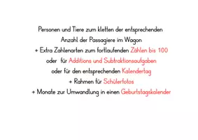 Vorschau - Spiele - Zahlenzug bis 10-100-Geburtstagskalender - Seite 2