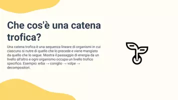 anteprima - Presentazioni / Lavagne - Confrontare catena trofica e rete alimentare, evidenziando somiglianze e differenze - Pagina 2