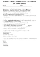anteprima - Compiti in classe/Test - Nausicaa e l'Odissea: Analisi e Comprensione dell'Ospitalità - Pagina 1