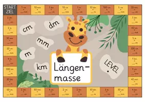Vorschau - Spiele - Längenmaße umrechnen | 3 Würfelspiele | differenziert - Seite 2